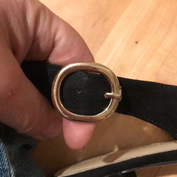 Sole Society Black Suede Sling Back - Picture 7 of 7